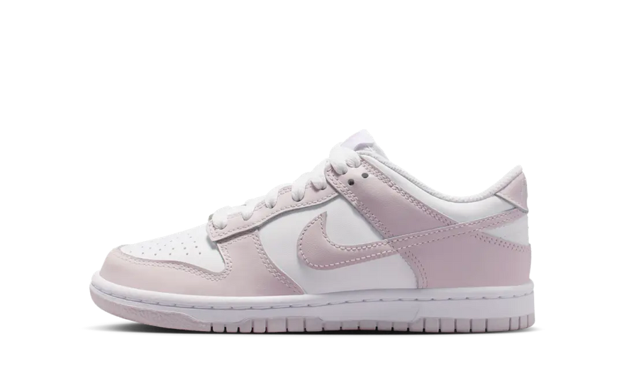 Nike Dunk Low White Light Violet: el toque violeta que tu outfit necesita