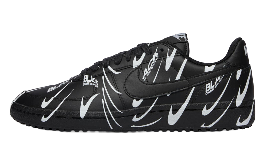 Nike Field General '82 BLACK Comme des Garçons Black White All-Over Print: la colaboración más conceptual del año
