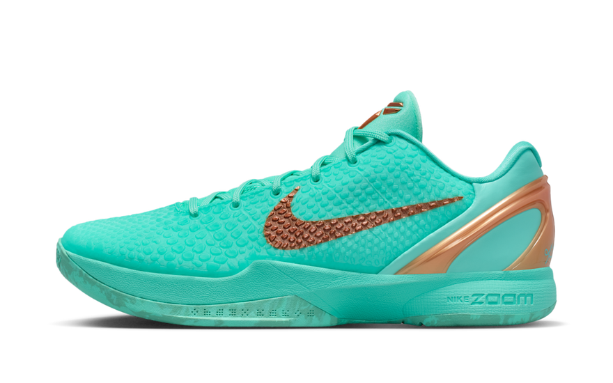Nike Kobe 6 Protro Jalen Brunson Statue of Liberty: estilo icónico y rendimiento en pista