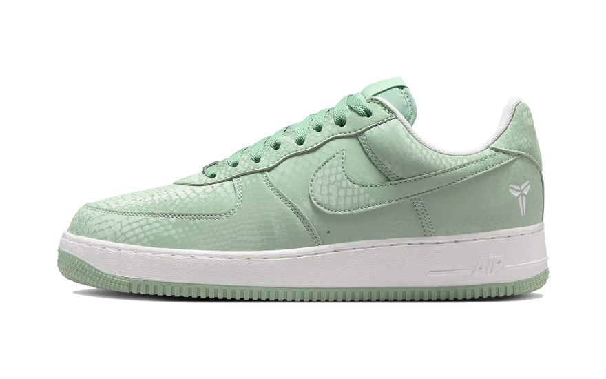 Nike Kobe Air Force 1 Low Steam Summit White: el verde vapor con piel de serpiente que lo está petando en 2026
