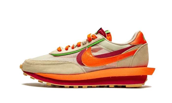 Nike LD Waffle Sacai Clot Net Orange Blaze: la collaborazione sportiva-elegante che ti serve