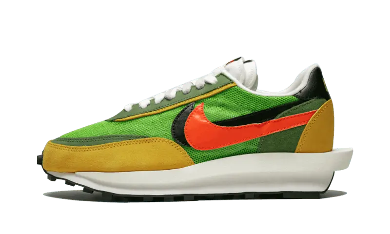 Nike LD Waffle Sacai Zelená Vícebarevná: městský styl a dvojitý design, který vyniká