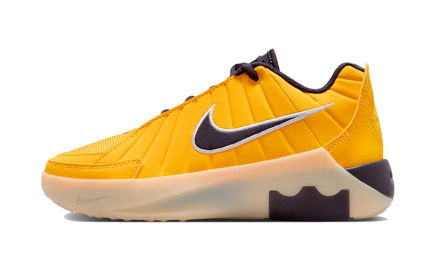 Nike LeBron Witness 9 Amarillo Soft Yellow Cave Purple: el LeBron de pista que sí se juega