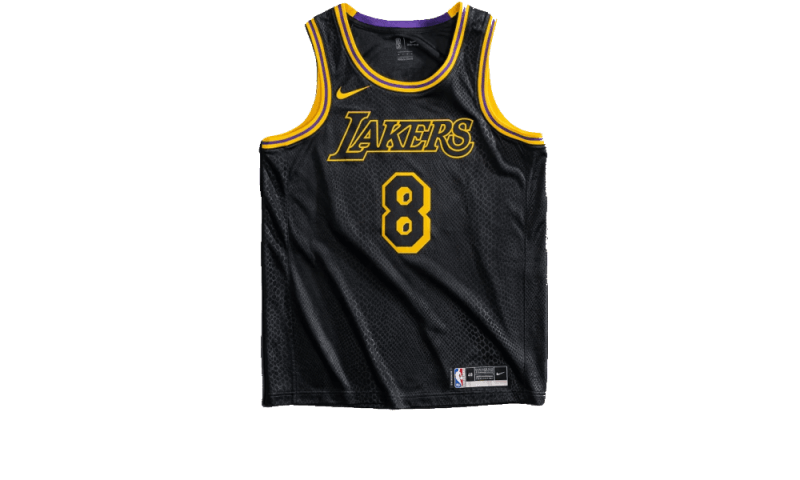 Nike Los Angeles Lakers Kobe Bryant Black Mamba City Jersey: la camiseta que Kobe diseñó y por qué sigue agotándose