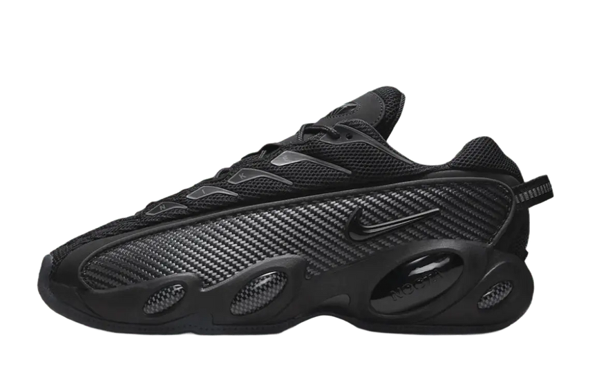 Nike NOCTA Glide Drake Black Iron Grey — Stylish and comfortable city sneakers