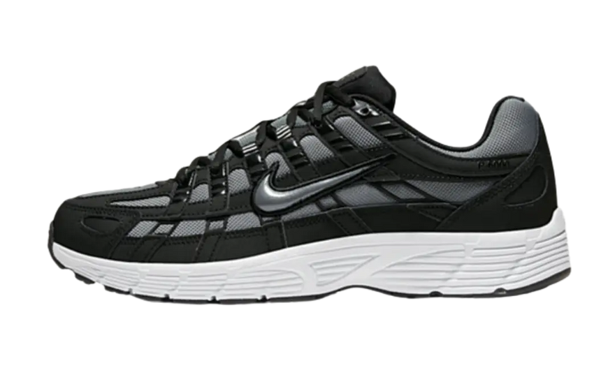 Nike P-6000 Black Cool Grey: Retro sportschoenen met een moderne stijl en maximaal comfort