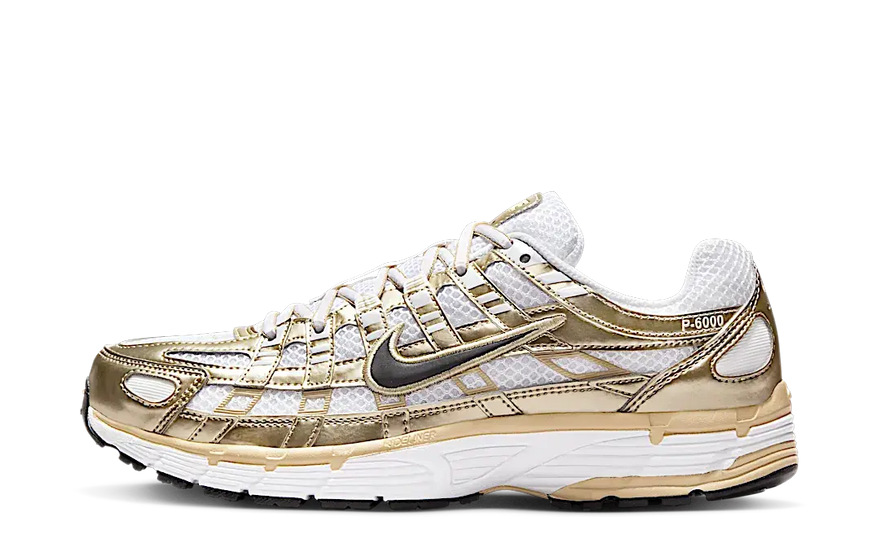 Nike P-6000 Gold: Retro chic y amortiguación para tu día a día