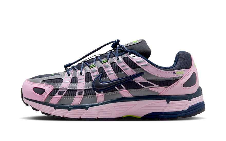 Nike P-6000 Pink Foam Armory Navy: Zapatillas con estilo rosa y comodidad diaria