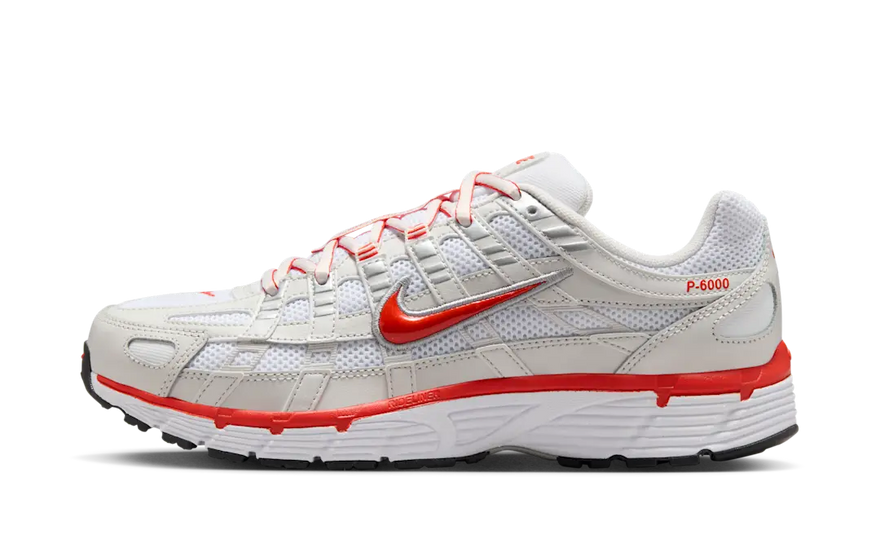 Nike P-6000 Platinum Tint Picante Red: Retro-Stil mit höchstem Tragekomfort
