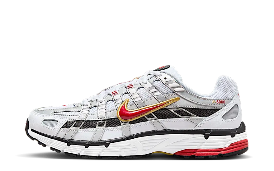 Nike P-6000 Platinum Varsity Red: Stílusos és kényelmes retró sportcipők