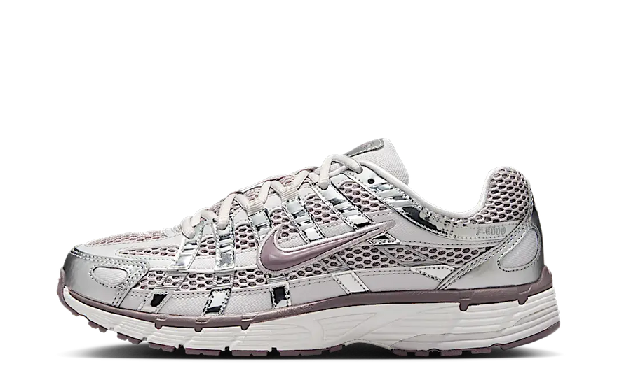 Nike P-6000 Violeta Platina Cinzento Extenso - Retro moderno e conforto urbano indispensável