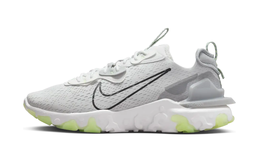 Nike React Vision Photon Dust Barely Volt: comodidad React y estilo atrevido