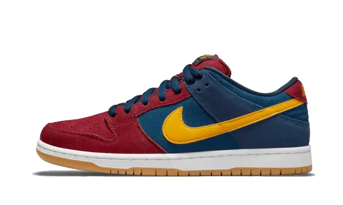Nike SB Dunk Low Pro Barcelona: estilo de clube e desempenho para skate