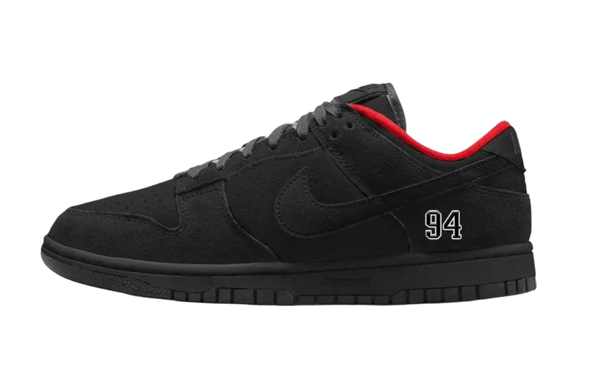 Nike SB Dunk Low Supreme 94 Black — La zapatilla negra imprescindible para la calle