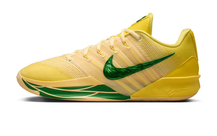 Nike Sabrina 3 Oregon Ducks: La zapatilla de cancha que combina rendimiento y estilo universitario