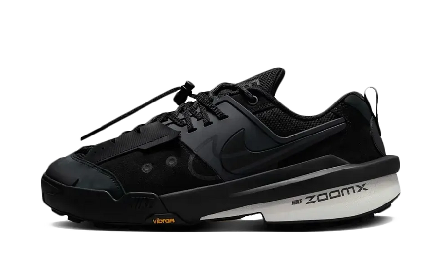 Nike Sacai Zegamadome SP Black — Silueta atrevida y funcional para streetwear