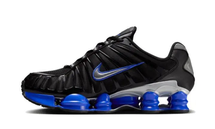 Nike Shox TL Black Racer Blue Metallic Silver: Urban style with Shox cushioning