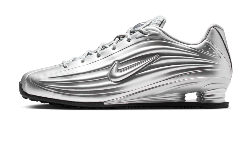 Nike Shox Z Metallic Silver Black: el cromado que domina el streetwear en 2026