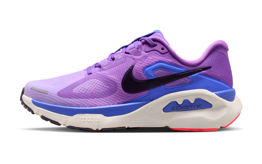 Nike Structure Plus Bright Violet Sapphire — Estabilidad vibrante para runners que pronan