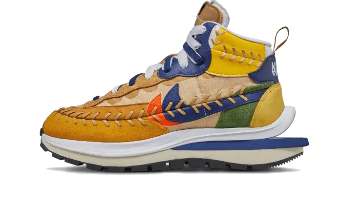 Nike Vaporwaffle Sacai Jean Paul Gaultier Sesame Blue: la zapatilla que redefine el street style