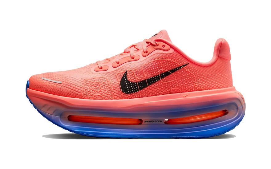 Nike Vomero Premium Atomic Pink Racer Blue Crimson Tint: la mediasuela más alta de Nike en su colorway más ruidoso