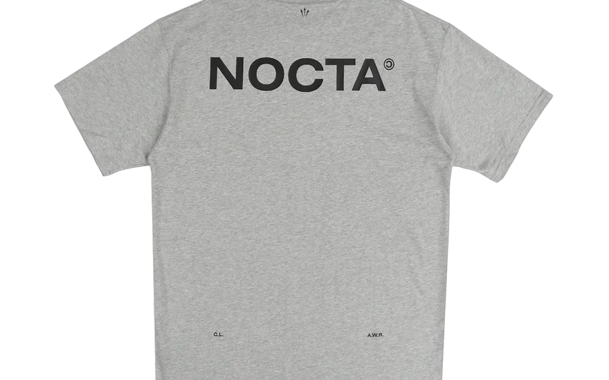 Nike x NOCTA NRG Big Body CS Tee Dark Grey Heather: the oversized T-shirt that redefines streetwear