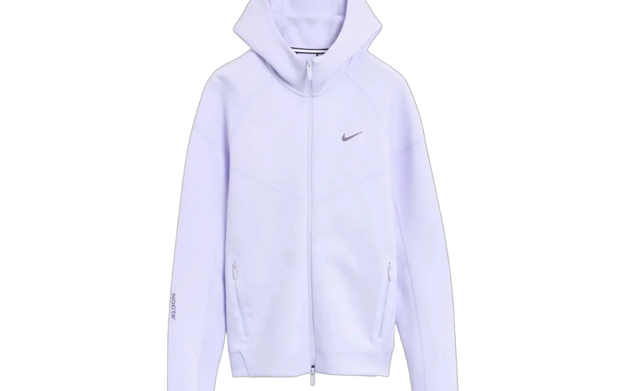 Nike x NOCTA NRG Tech Fleece fuld lynlås hættetrøje i koboltblå — Urban og termisk tech fleece hættetrøje