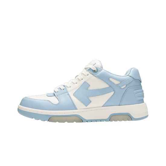 OFF-WHITE OOO Low Out Of Office Calf Leather White Light Blue: la sneaker de cuero que sigue dominando el streetwear en 2026