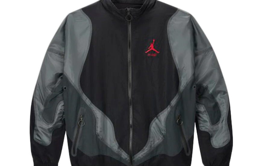 OFF-WHITE x Air Jordan Woven Jacket Black: La Pieza de Streetwear que Define una Era