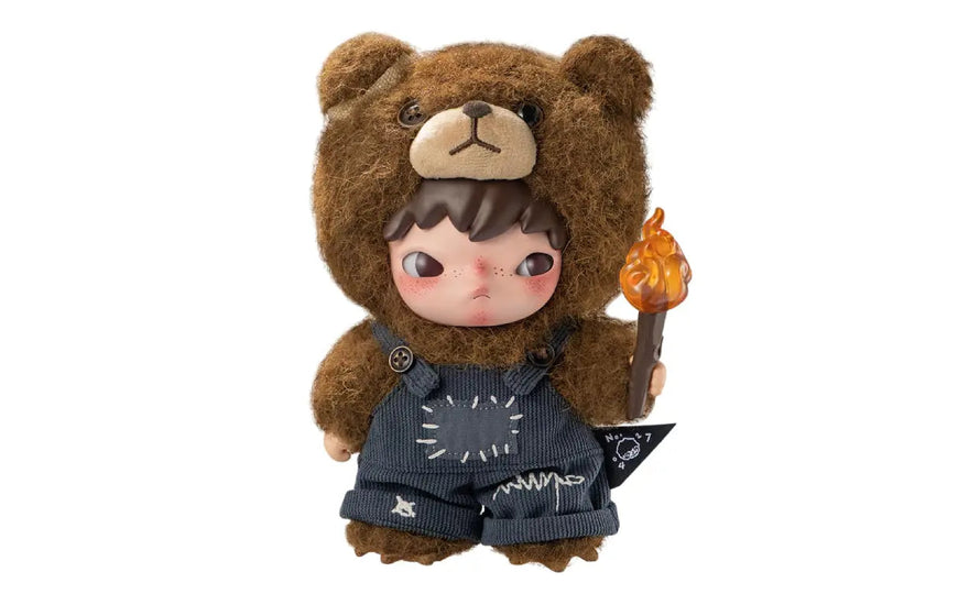 Pop Mart Hirono Living Wild-Fight for Joy Plush Doll: the plush toy that inspires bravery and joy