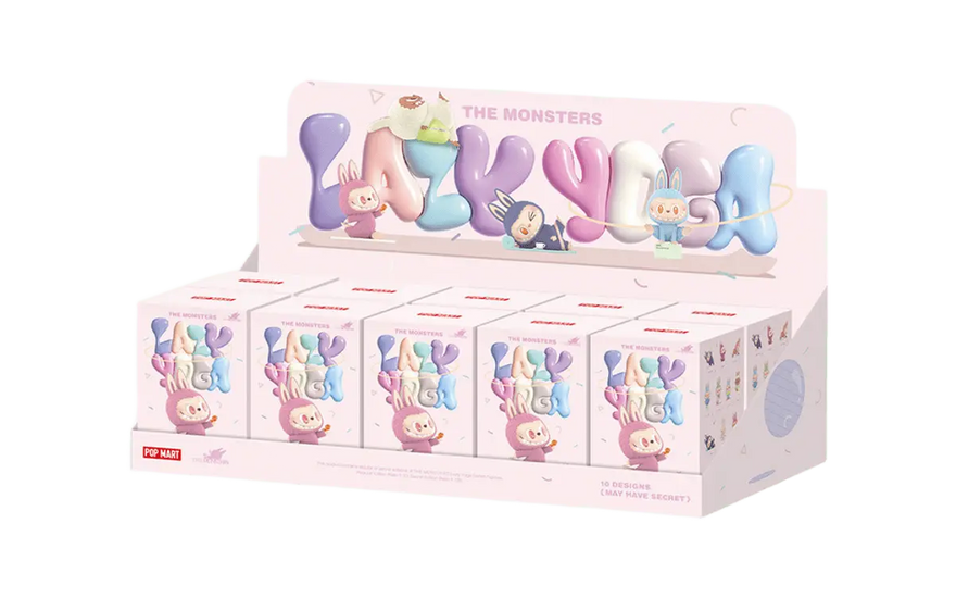 Pop Mart Labubu The Monsters Lazy Yoga Series Figures Blind Box — Fun and Surprise Collection
