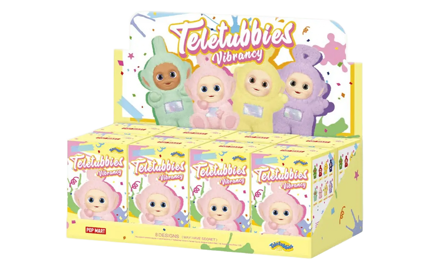 Pop Mart Teletubbies Vibrancy Series Figures Blind Box: nostalgia vibrante para tu colección