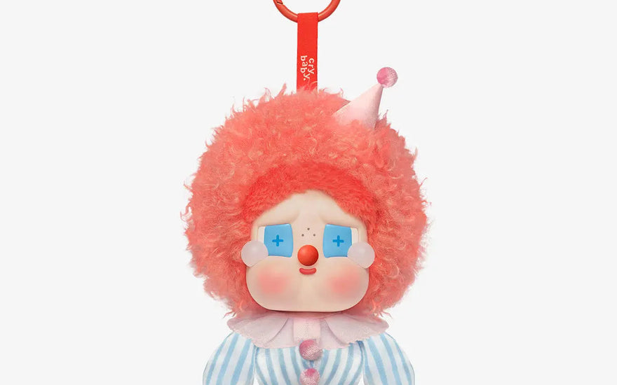 Pop Mart Why So Serious Series Crybaby Vinyl Bamse i blisterpakning: den melankolske figur, du har brug for