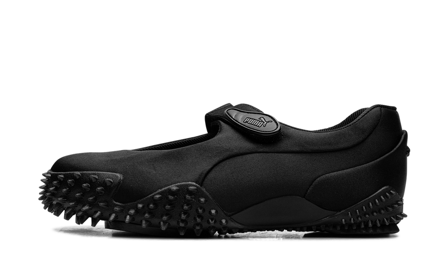 Puma Mostro Fey Black Cool Dark Gray Satin: Zapatillas satinadas negras con actitud y confort