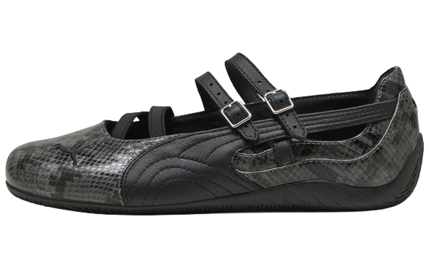 Puma Speedcat Ballet Snakeskin Cool Dark Gray Black: la sneakerina que está dominando el feed