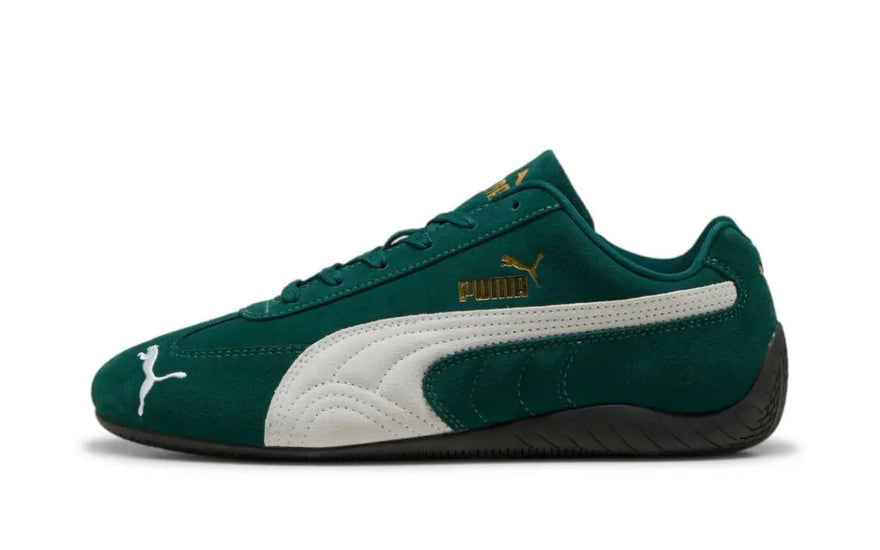 Puma Speedcat OG Dark Myrtle White: Rennikone mit städtischem Stil