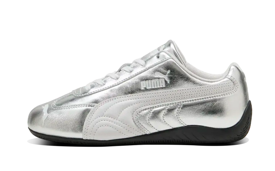 Puma Speedcat Stříbrná: Kovový vzhled a maximální přilnavost pro město