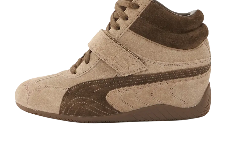Puma Speedcat Wedge Totally Taupe Chocolate: η πλατφόρμα που αναβαθμίζει το καθημερινό σου στυλ