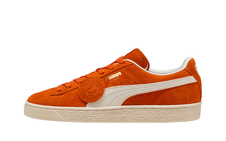 Puma Suede Charles F. Stead Orange Glo White: la zapatilla retro que está rompiendo el feed