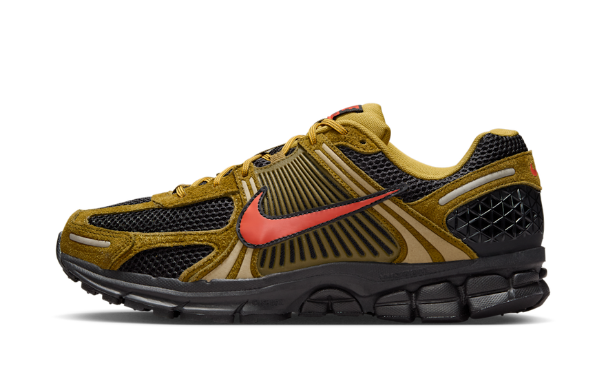Nike Zoom Vomero 5 Premium Olive Flak Roșu Picant: stil urban și confort pentru toată ziua