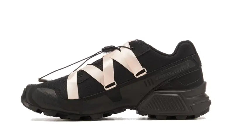 Salomon Speedcross 3 Panglică Sandy Liang Negru Roz: traseu cu stil negru și roz