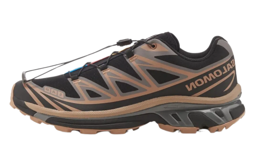 Salomon XT-6 Preto Portabella: o ténis de trilho que domina a cidade e a montanha