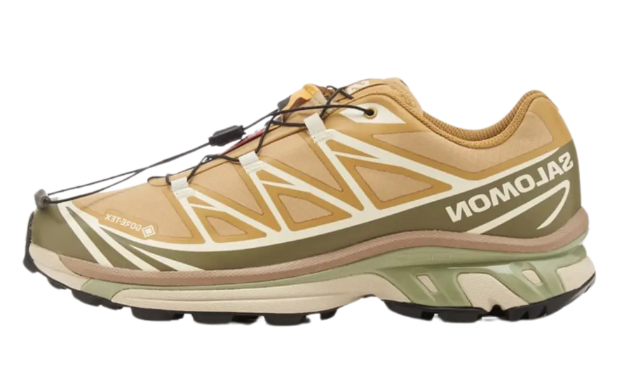 Salomon XT-6 Gore-Tex Antelope Portabella: Vandtætte terrænløbesko med stil