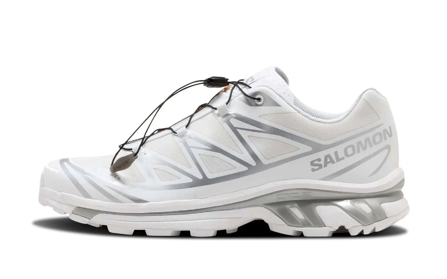 Salomon XT-6 Hvid/Ftw Sølv — Løbesko til terræn med stil og ydeevne