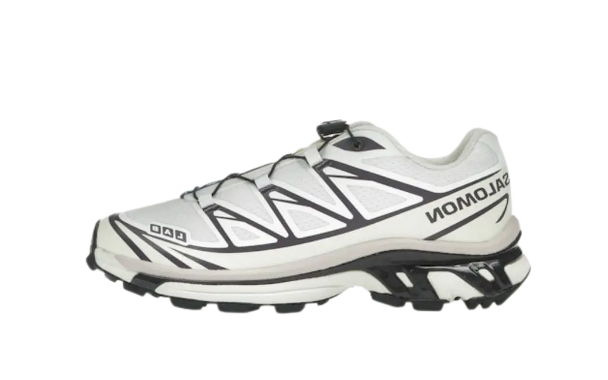 Salomon XT-6 White Vanilla Ice Plum — Löparsko för terräng med stil och prestanda