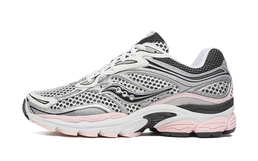 Saucony ProGrid Omni 9 Silver Pink: Estabilidad y estilo para correr