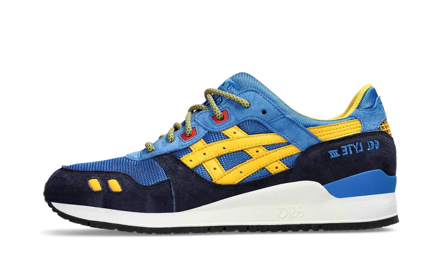 ASICS Gel-Lyte III '07 Remasterizado Kith Marvel X-Men Ciclope Caixa Aberta (Cartão de Troca Não Incluído) — edição Ciclope para colecionadores