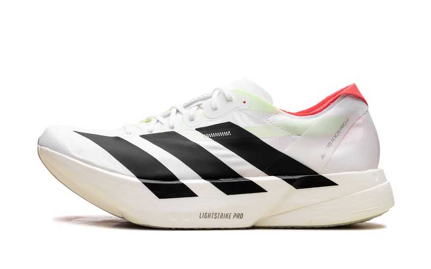Adidas Adizero Adios Pro 4 White Black: la zapatilla para romper tus marcas