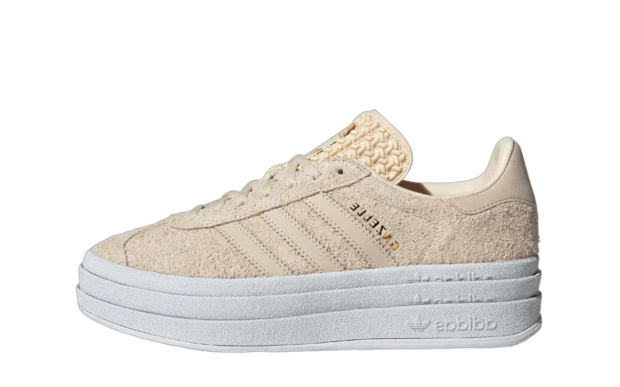 Adidas Gazelle Bold Wonder White — Podnieś swój miejski styl dzięki klasycznej elegancji