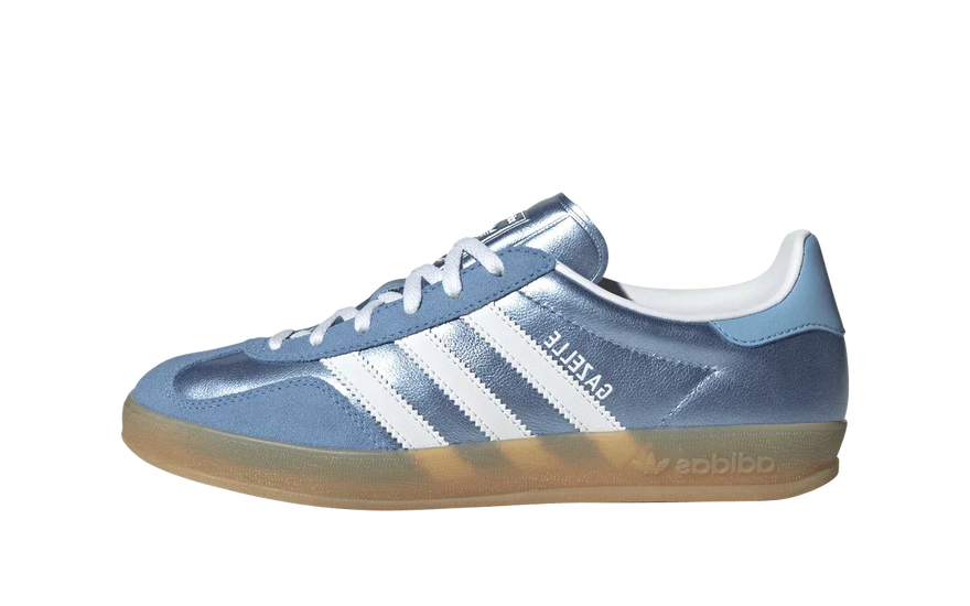Adidas Gazelle Indoor Blue Cloud White Gum — La Gazelle que redefine tu estilo urbano